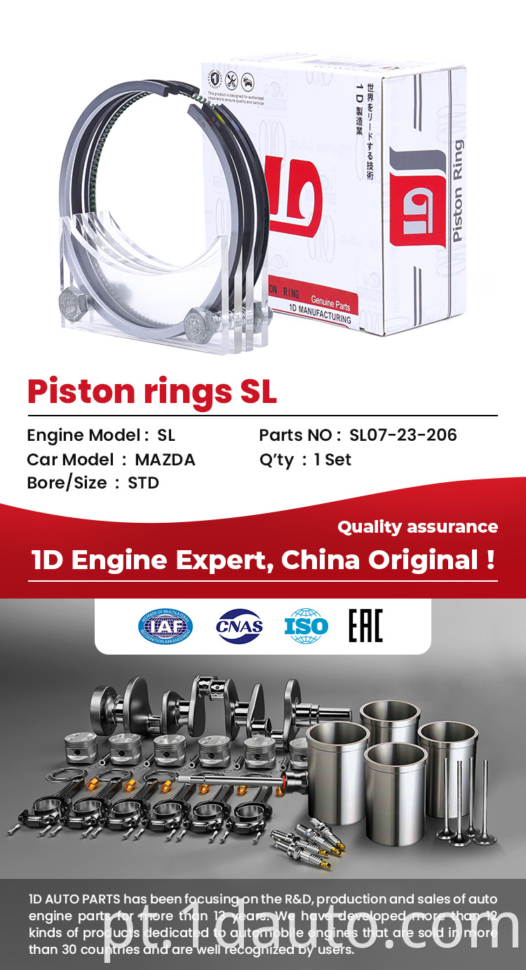 MAZDA Piston Ring Set